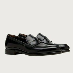 Ferragamo Mens Penny Loafer Shoes TRAMEZZA